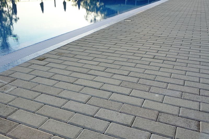 Outdoor Pool Paving
